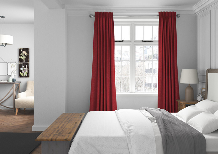 Maurice, Red - Made to Measure Curtains - Image 5